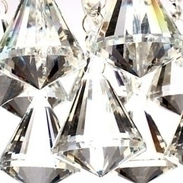 Designer Touch Decorative Modern Contemporary Traditional Classic Country Crystal Mini Style Chrome Crystal Flush Mount