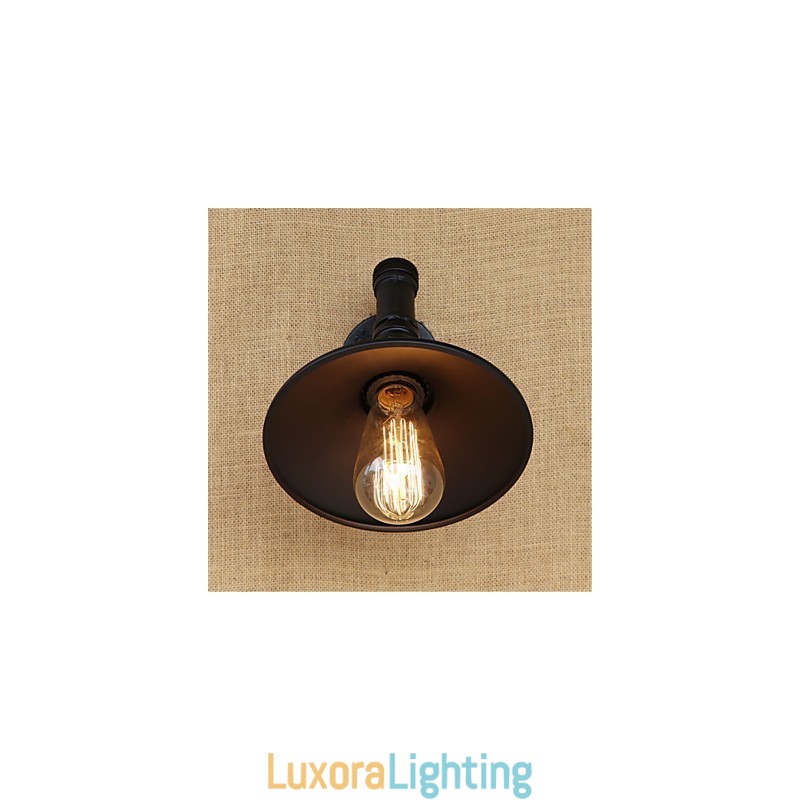 Designer Touch Decorative Country Retro Painting Feature for Mini Style Ambient Light Wall Lights