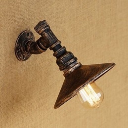 Designer Touch Decorative Country Retro Painting Feature for Mini Style Ambient Light Wall Lights
