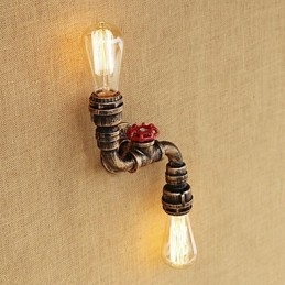 Designer Touch Decorative Rustic Lodge Country Brass Feature for Mini Style Ambient Light Wall Sconces Wall Light