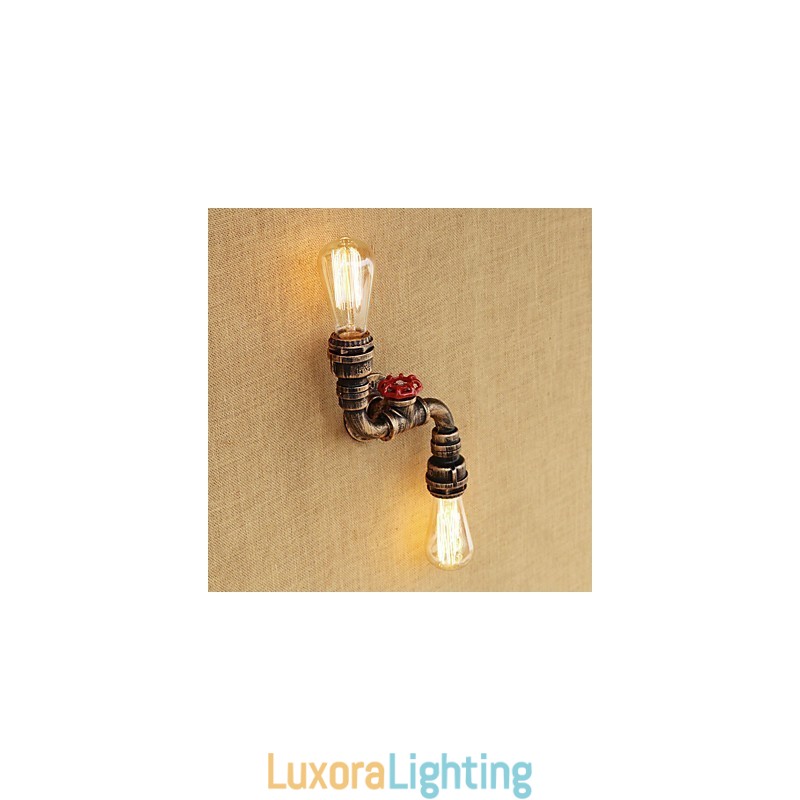 Designer Touch Decorative Rustic Lodge Country Brass Feature for Mini Style Ambient Light Wall Sconces Wall Light