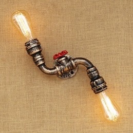 Designer Touch Decorative Rustic Lodge Country Brass Feature for Mini Style Ambient Light Wall Sconces Wall Light