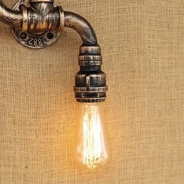 Designer Touch Decorative Rustic Lodge Country Brass Feature for Mini Style Ambient Light Wall Sconces Wall Light