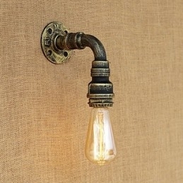 Designer Touch Decorative Country Retro Vintage Painting Feature for Mini Style Ambient Light Wall Sconces Wall Light