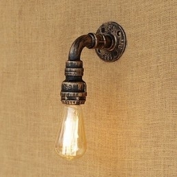 Designer Touch Decorative Country Retro Vintage Painting Feature for Mini Style Ambient Light Wall Sconces Wall Light