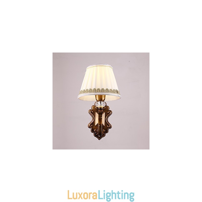 Designer Touch Decorative Traditional Classic Electroplated Feature for Eye Protection Downlight Wall Sconces Wall Light