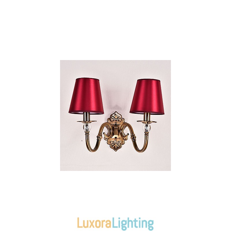 Designer Touch Decorative Traditional Classic Electroplated Feature for Eye Protection Downlight Wall Sconces Wall Light