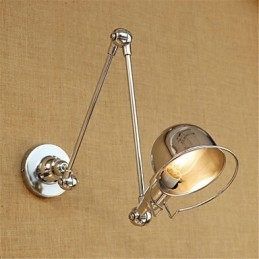 Designer Touch Decorative Modern Contemporary Country Chrome Feature for Swing Arm Eye Protection Downlight Swing Arm LightsWall