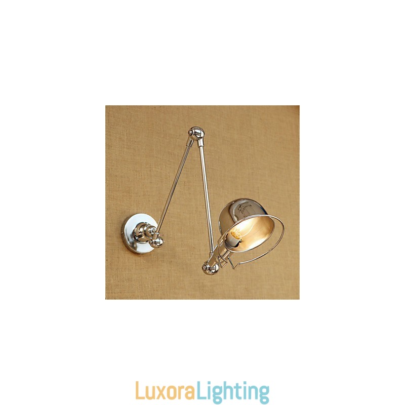 Designer Touch Decorative Modern Contemporary Country Chrome Feature for Swing Arm Eye Protection Downlight Swing Arm LightsWall