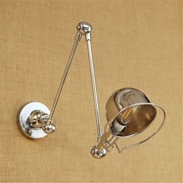 Designer Touch Decorative Modern Contemporary Country Chrome Feature for Swing Arm Eye Protection Downlight Swing Arm LightsWall
