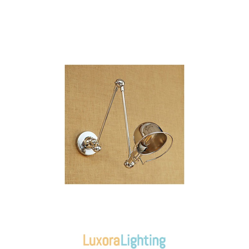 Designer Touch Decorative Modern Contemporary Country Chrome Feature for Swing Arm Eye Protection Downlight Swing Arm LightsWall