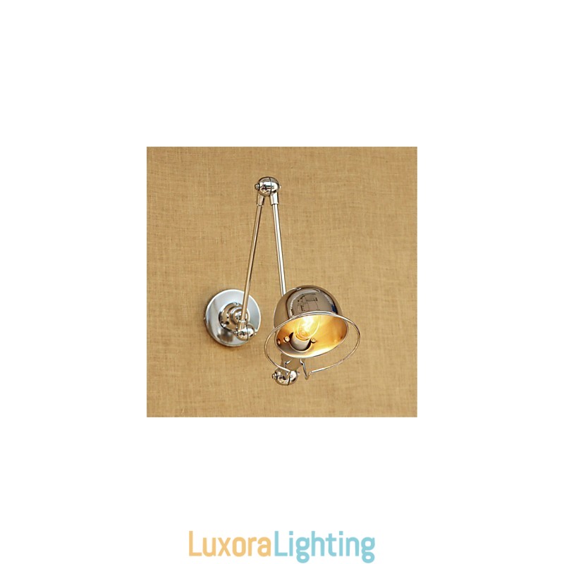 Designer Touch Decorative Modern Contemporary Country Chrome Feature for Swing Arm Eye Protection Downlight Swing Arm LightsWall