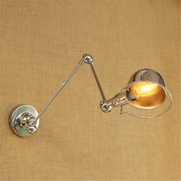 Designer Touch Decorative Modern Contemporary Country Chrome Feature for Swing Arm Eye Protection Downlight Swing Arm LightsWall
