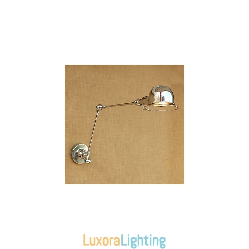 Designer Touch Decorative Modern Contemporary Country Chrome Feature for Swing Arm Eye Protection Downlight Swing Arm LightsWall