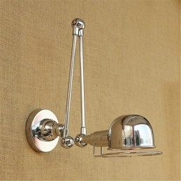 Designer Touch Decorative Modern Contemporary Country Chrome Feature for Swing Arm Eye Protection Downlight Swing Arm LightsWall