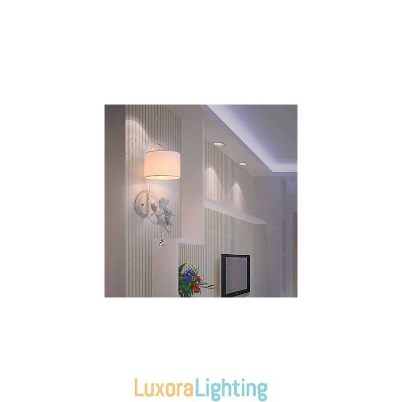 Designer Touch Decorative Modern Contemporary Painting Feature for Eye Protection Ambient Light Wall Sconces Wall Light