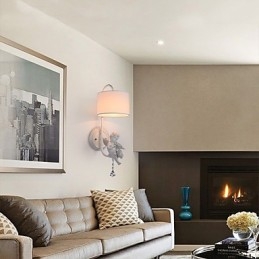 Designer Touch Decorative Modern Contemporary Painting Feature for Eye Protection Ambient Light Wall Sconces Wall Light