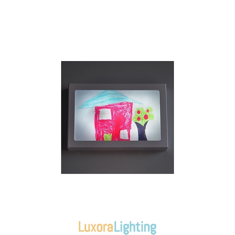 Designer Touch Decorative Integrated Modern Contemporary Modern Comtemporary Painting Feature for Ambient Light Wall Sconces