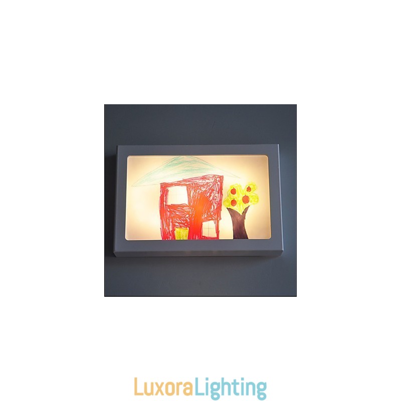 Designer Touch Decorative Integrated Modern Contemporary Modern Comtemporary Painting Feature for Ambient Light Wall Sconces