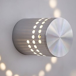 Designer Touch Decorative Modern Light Aluminum Flush Mount Wall Lamp Integrated