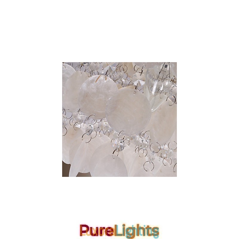 Designer Touch Decorative Modern Contemporary Crystal Mini Style Chrome Flush Mount