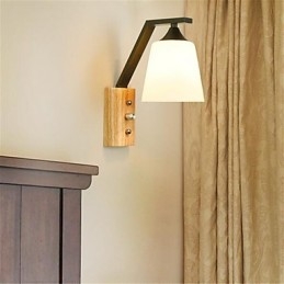 Designer Touch Decorative Modern Contemporary Country Retro Painting Feature for Mini Style Eye Protection Wall Lights