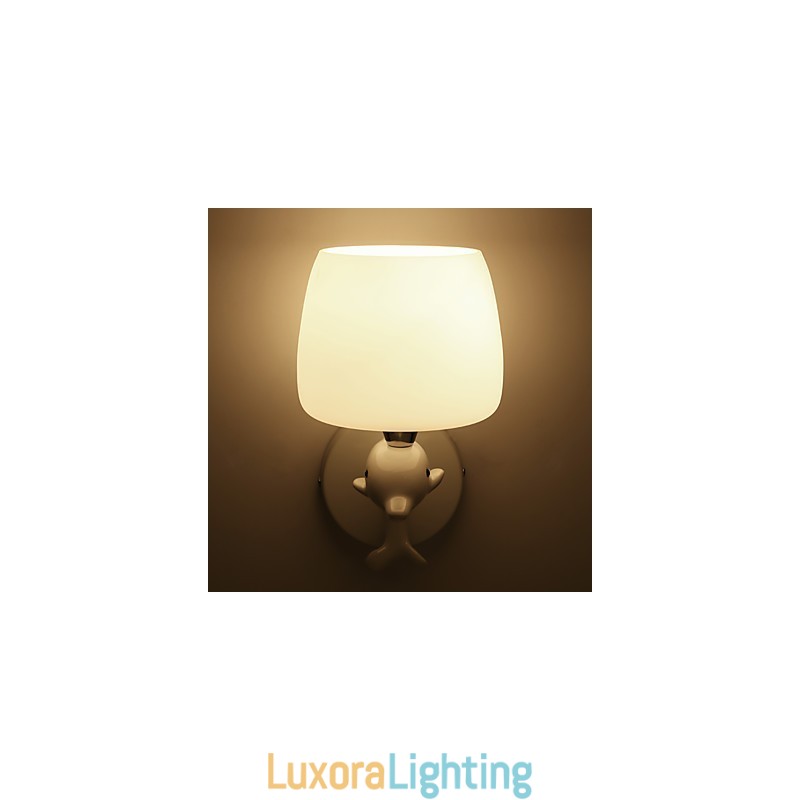 Designer Touch Decorative Modern Contemporary Painting Feature for Eye Protection Ambient Light Wall Sconces Wall Light