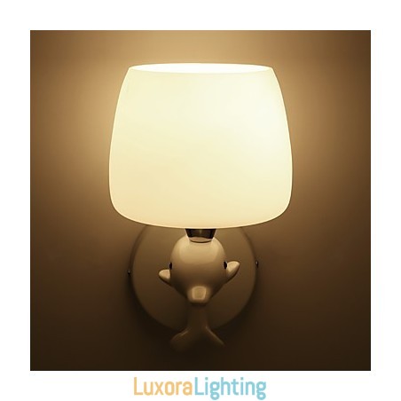 Designer Touch Decorative Modern Contemporary Painting Feature for Eye Protection Ambient Light Wall Sconces Wall Light