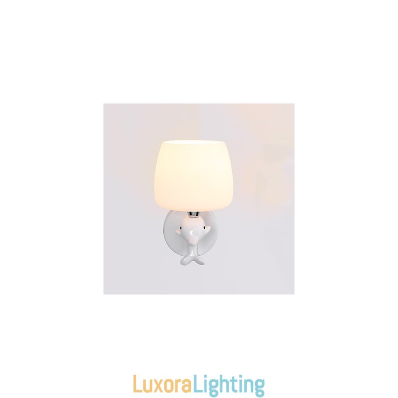 Designer Touch Decorative Modern Contemporary Painting Feature for Eye Protection Ambient Light Wall Sconces Wall Light