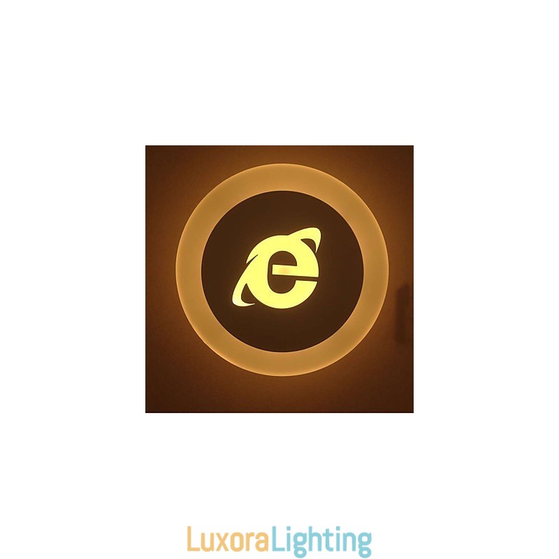 Designer Touch Decorative Integrated Modern Contemporary Modern Comtemporary Painting Feature for Ambient Light Wall Sconces