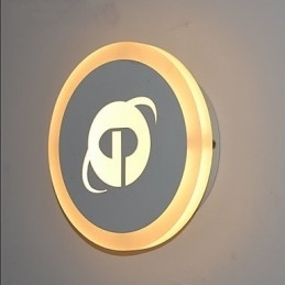 Designer Touch Decorative Integrated Modern Contemporary Modern Comtemporary Painting Feature for Ambient Light Wall Sconces