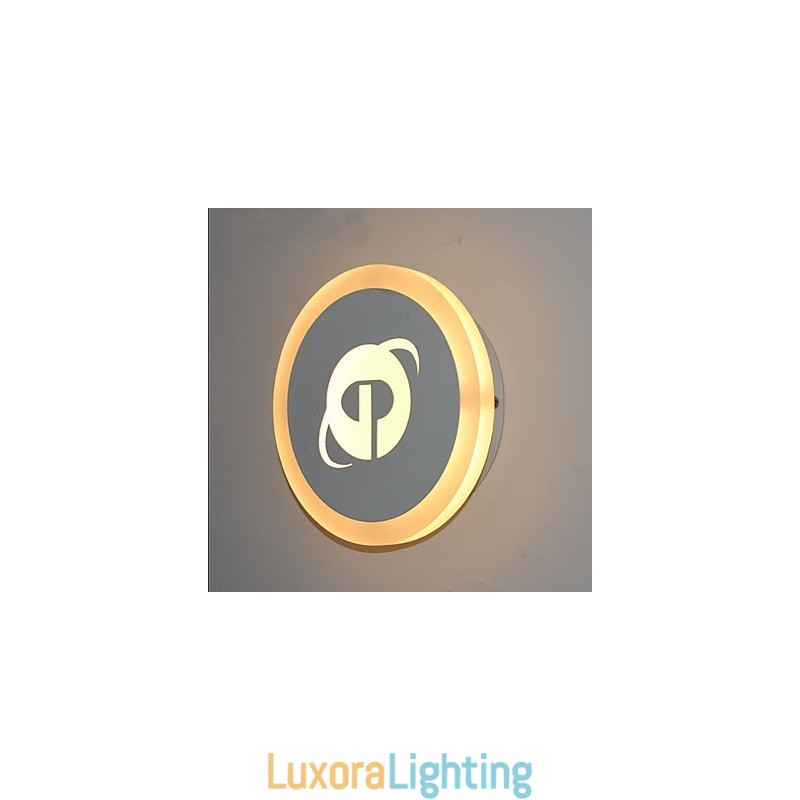 Designer Touch Decorative Integrated Modern Contemporary Modern Comtemporary Painting Feature for Ambient Light Wall Sconces