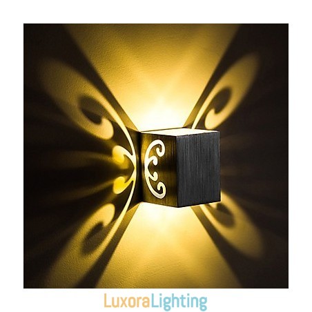 Designer Touch Decorative Modern Light Aluminum Flush Mount Wall Lamp Decorate Wall Lights