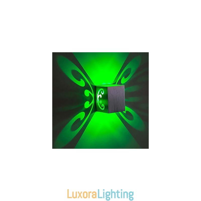 Designer Touch Decorative Modern Light Aluminum Flush Mount Wall Lamp Decorate Wall Lights