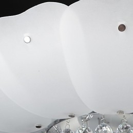 Designer Touch Decorative Flush Mount Crystal Modern Contemporary Traditional Classic Metal