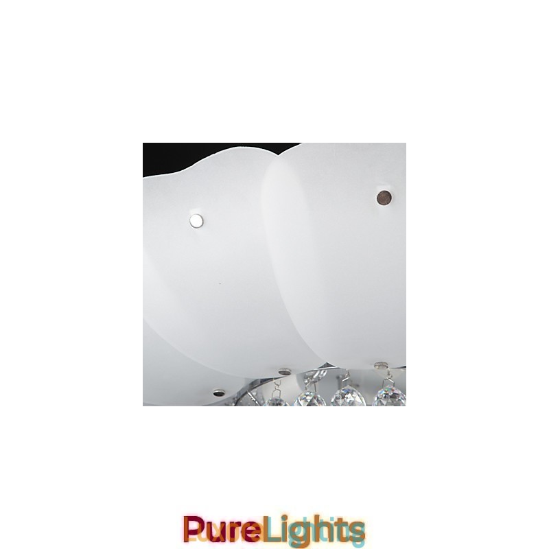 Designer Touch Decorative Flush Mount Crystal Modern Contemporary Traditional Classic Metal