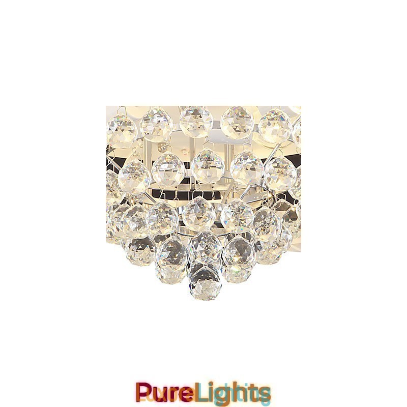 Designer Touch Decorative Flush Mount Crystal Modern Contemporary Traditional Classic Metal