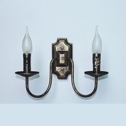 Designer Touch Decorative Retro Simple Wall Lamp Corridor Hallway Double Head Lamp Bedroom Living Room Wall Lamp Lighting