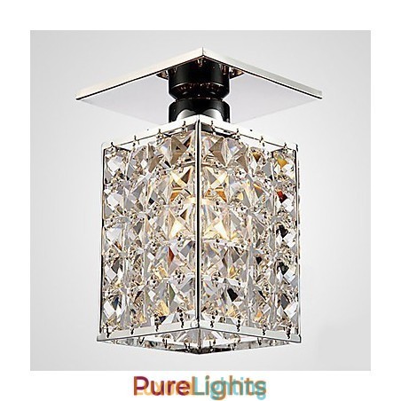 Designer Touch Decorative Modern Contemporary Electroplated Metal Flush Mount