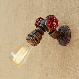 Designer Touch Decorative Country Retro Painting Feature for Mini Style Ambient Light Wall Sconces Wall Light