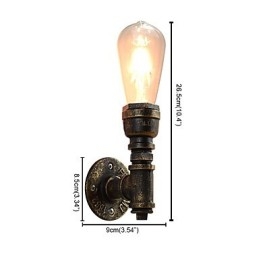 Designer Touch Decorative Wall Light Wall Sconces Wall Iron Wall Lamp Dumb Black Lightsaber Lamp On Wall