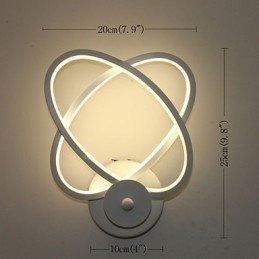 Designer Touch Decorative Creative Wall Lamp Bedside Wall Corridor Study Fashion Aluminum Lamp