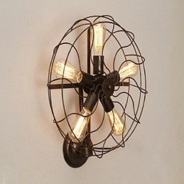 Designer Touch Decorative Traditional Classic Rustic Lodge Country Painting Feature for Mini Style Ambient Light Wall Sconces Wall Light