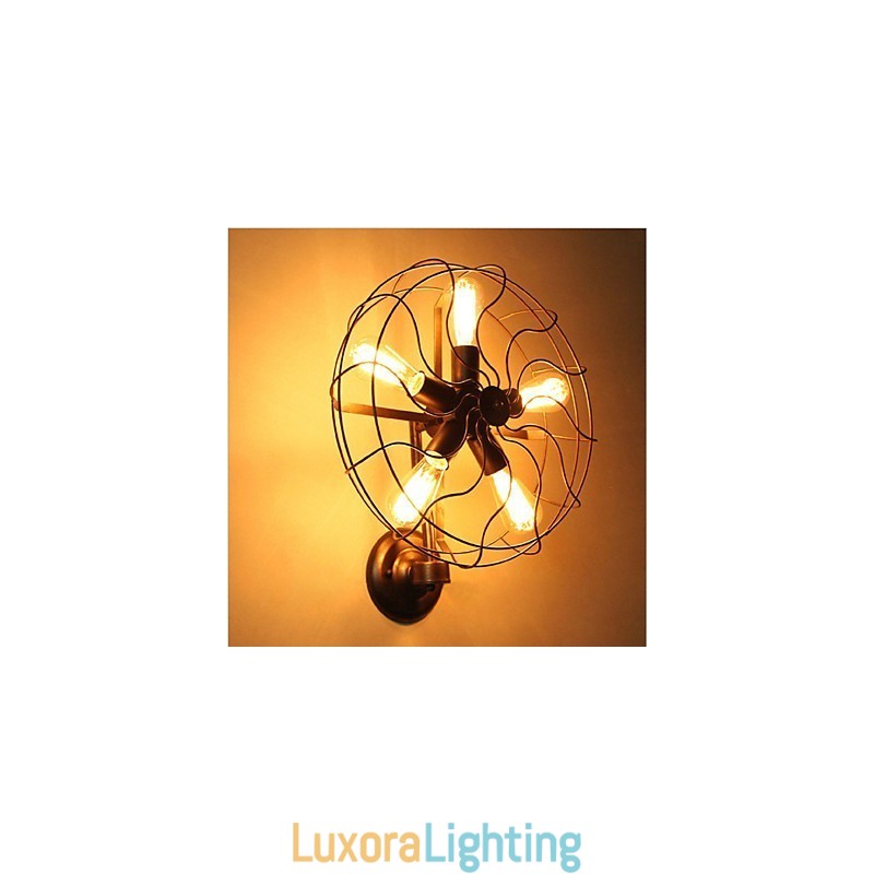 Designer Touch Decorative Traditional Classic Rustic Lodge Country Painting Feature for Mini Style Ambient Light Wall Sconces Wall Light