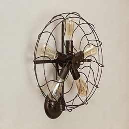 Designer Touch Decorative Traditional Classic Rustic Lodge Country Painting Feature for Mini Style Ambient Light Wall Sconces Wall Light