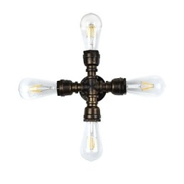 Designer Touch Decorative Rustic Lodge Traditional Classic Antique Brass Feature for Ambient Light Wall Lights