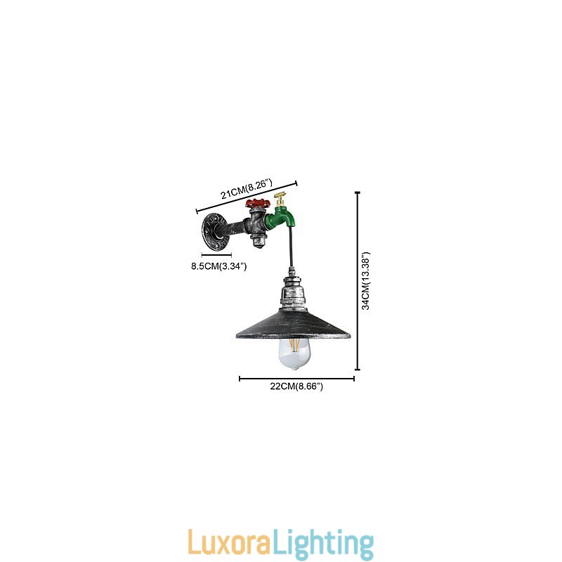 Designer Touch Decorative Wall Light Wall Rustic Lodge Painting Feature for Ambient Light Wall Sconces Wall Light