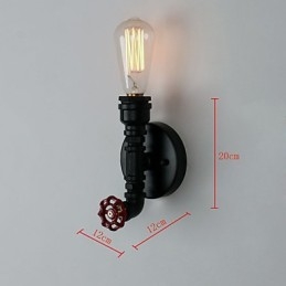 Designer Touch Decorative Rustic Lodge Modern Contemporary Country Retro Painting Feature for Mini Style Uplight Wall Sconces