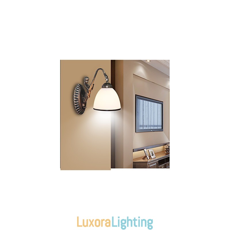 Designer Touch Decorative European Style Retro Living Room Bedroom Lamp Porch Wall Lamp Balcony Coffee Shop Wall Lamp