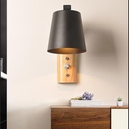 Designer Touch Decorative Modern Contemporary Country Black Oxide Finish Feature for Downlight Wall Sconces Wall Light